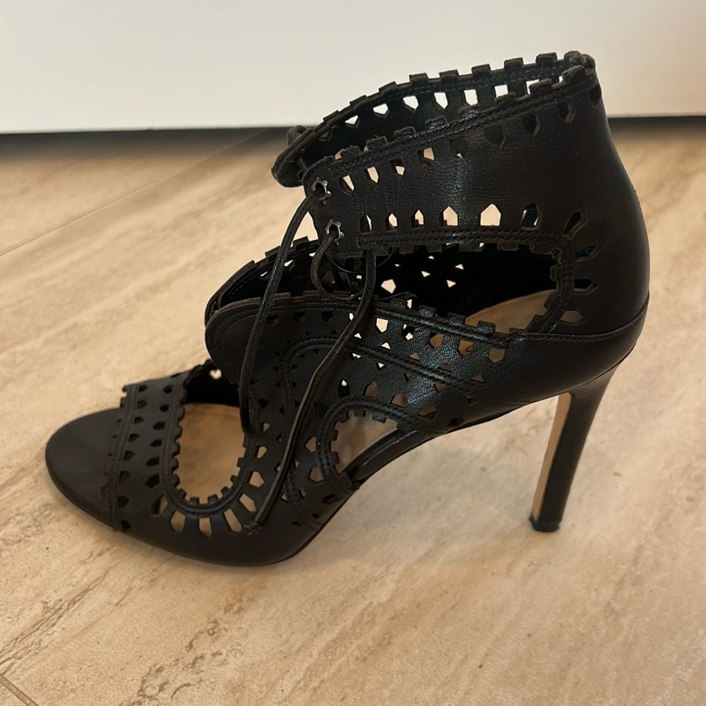 Via Spiga black heels